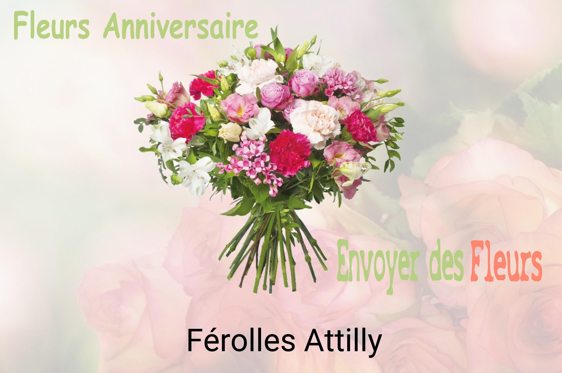 Bouquet de fleurs d’anniversaire livré à Férolles-Attilly