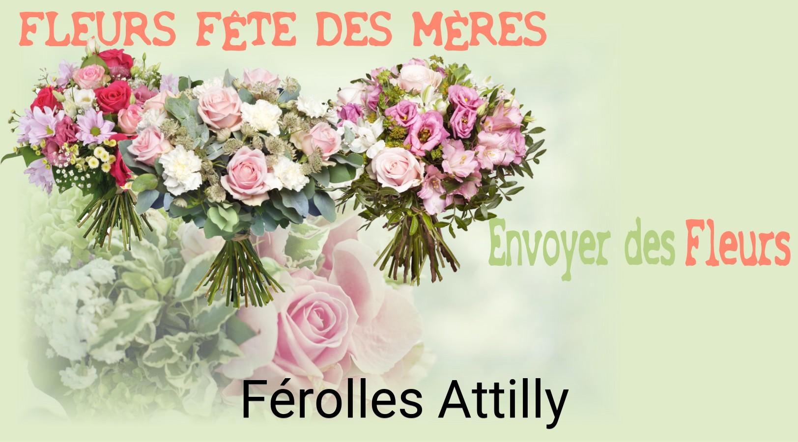 Bouquet de Fête des Mères livré à Férolles-Attilly